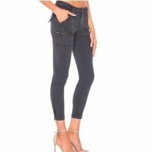 Pistola Topanga Cargo Skinny Jeans Zipper Ankle 
Grey Size 30